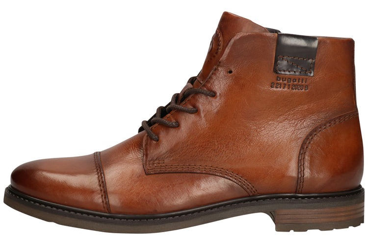 Bugatti Cello Eco 3159573E Cognac Mens Boots