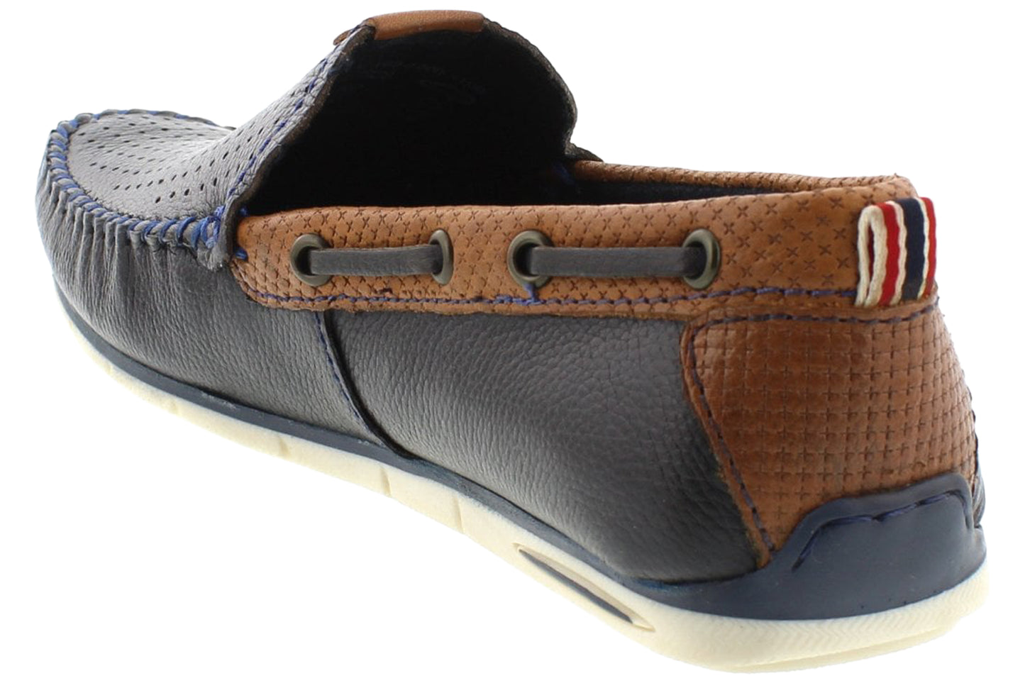 Bugatti Chesley 321A2X6G 4000-4100 Dark Blue Mens Shoes