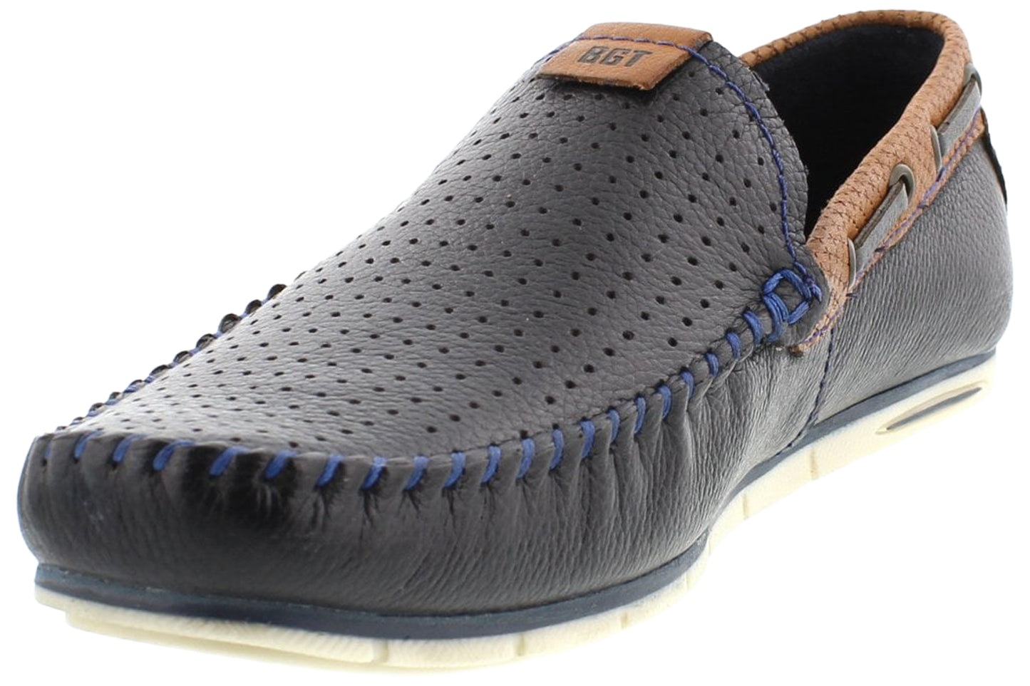 Bugatti Chesley 321A2X6G 4000-4100 Dark Blue Mens Shoes