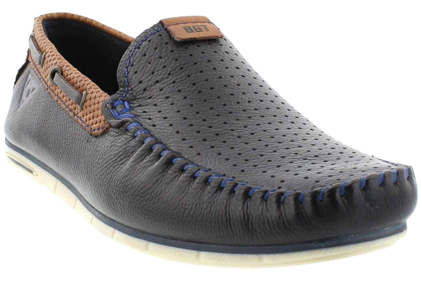 Bugatti Chesley 321A2X6G 4000-4100 Dark Blue Mens Shoes