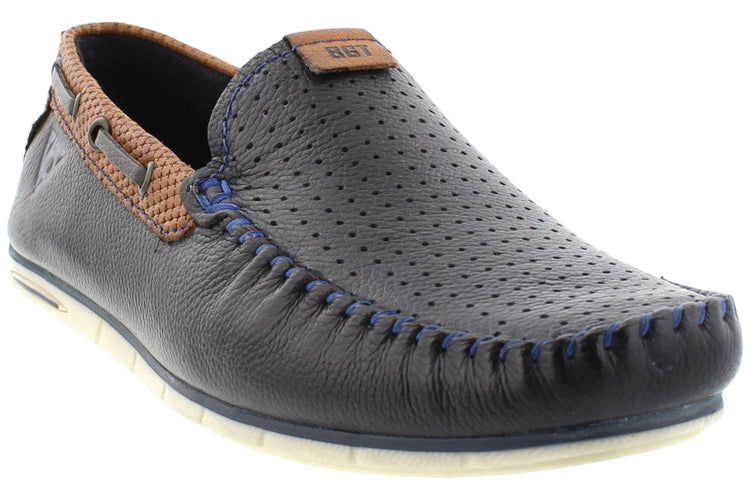 Bugatti Chesley 321A2X6G 4000-4100 Dark Blue Mens Shoes