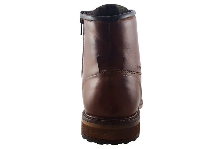 Bugatti Clark 33178239 Cognac Mens Boots