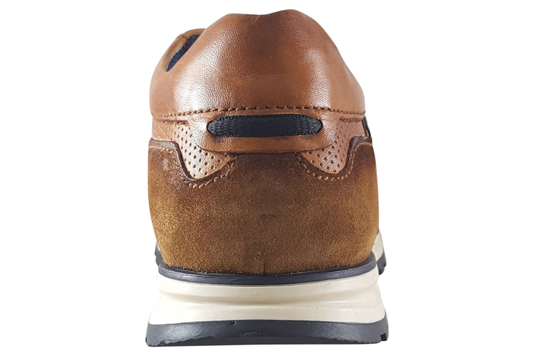 Bugatti Elijah 331A0212 Cognac Mens Trainers