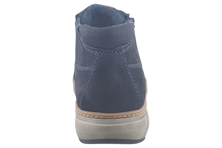 Bugatti Ibrahim 321AP730 Navy Mens Boots