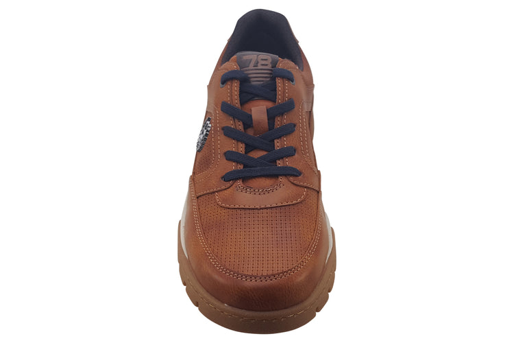 Bugatti Icarus 342ADW03 Cognac Mens Shoes