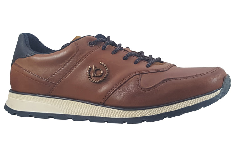 Bugatti Idris 331APA02 Cognac Mens Trainers