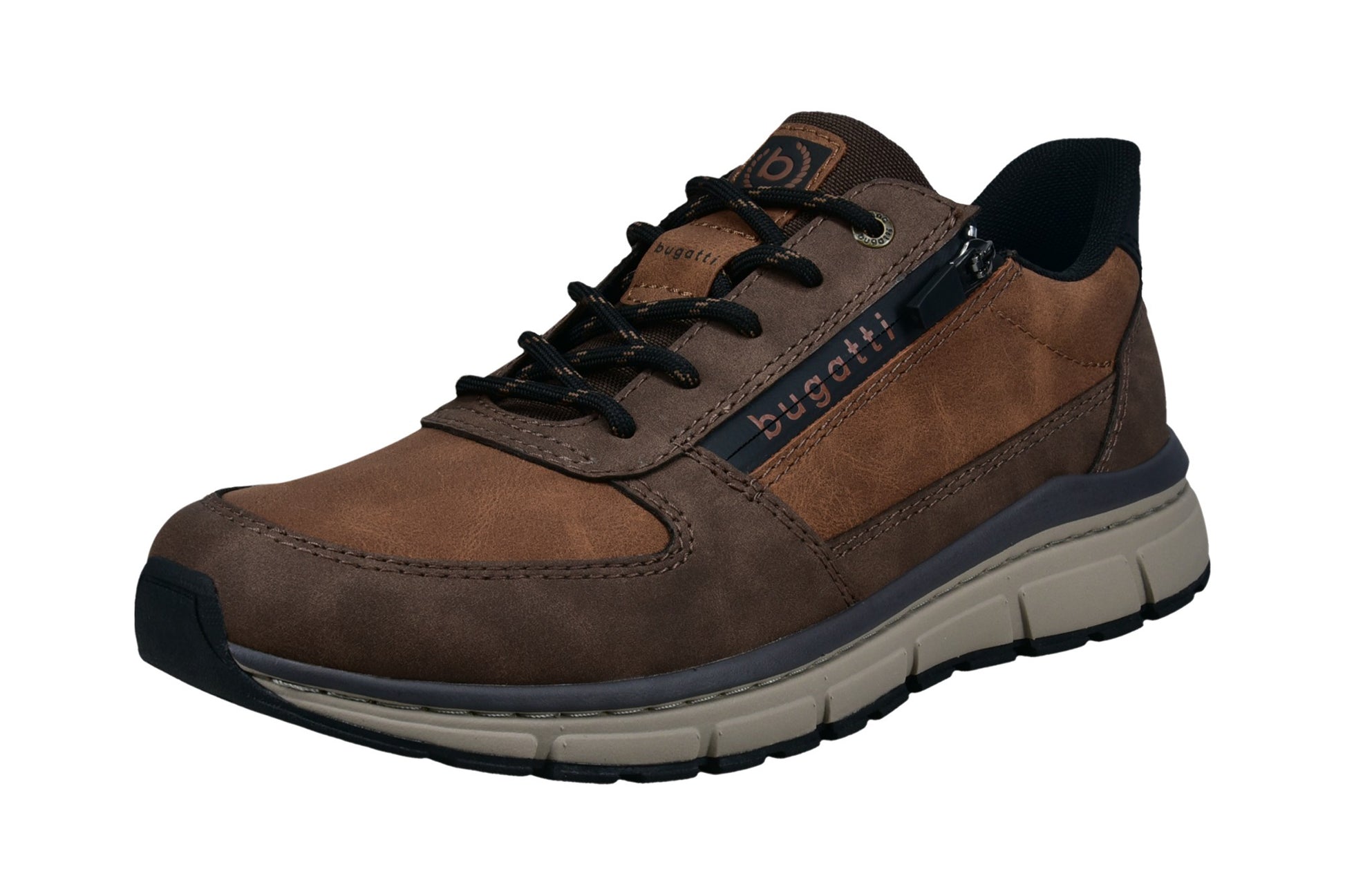 bugatti-igor-332-a0s06-mens-trainers-brown-cognac-left-angle