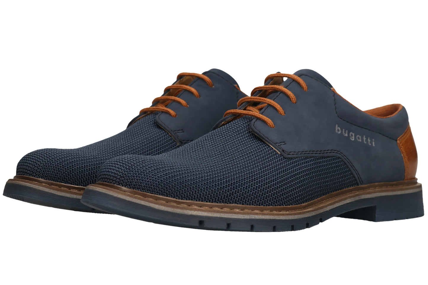 Bugatti Isaiah 335AVE01 6955-4141 Dark Blue Mens Shoes