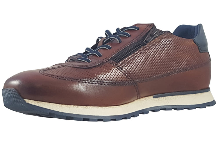 Bugatti Ivar 331ARX01 Cognac Mens Trainers