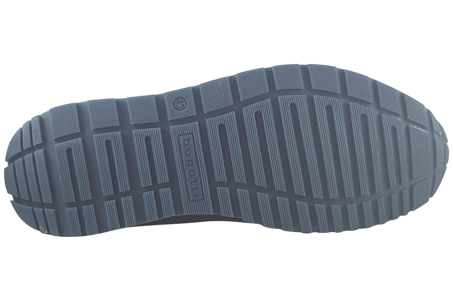 bugatti ivo mens trainers dark blue sole