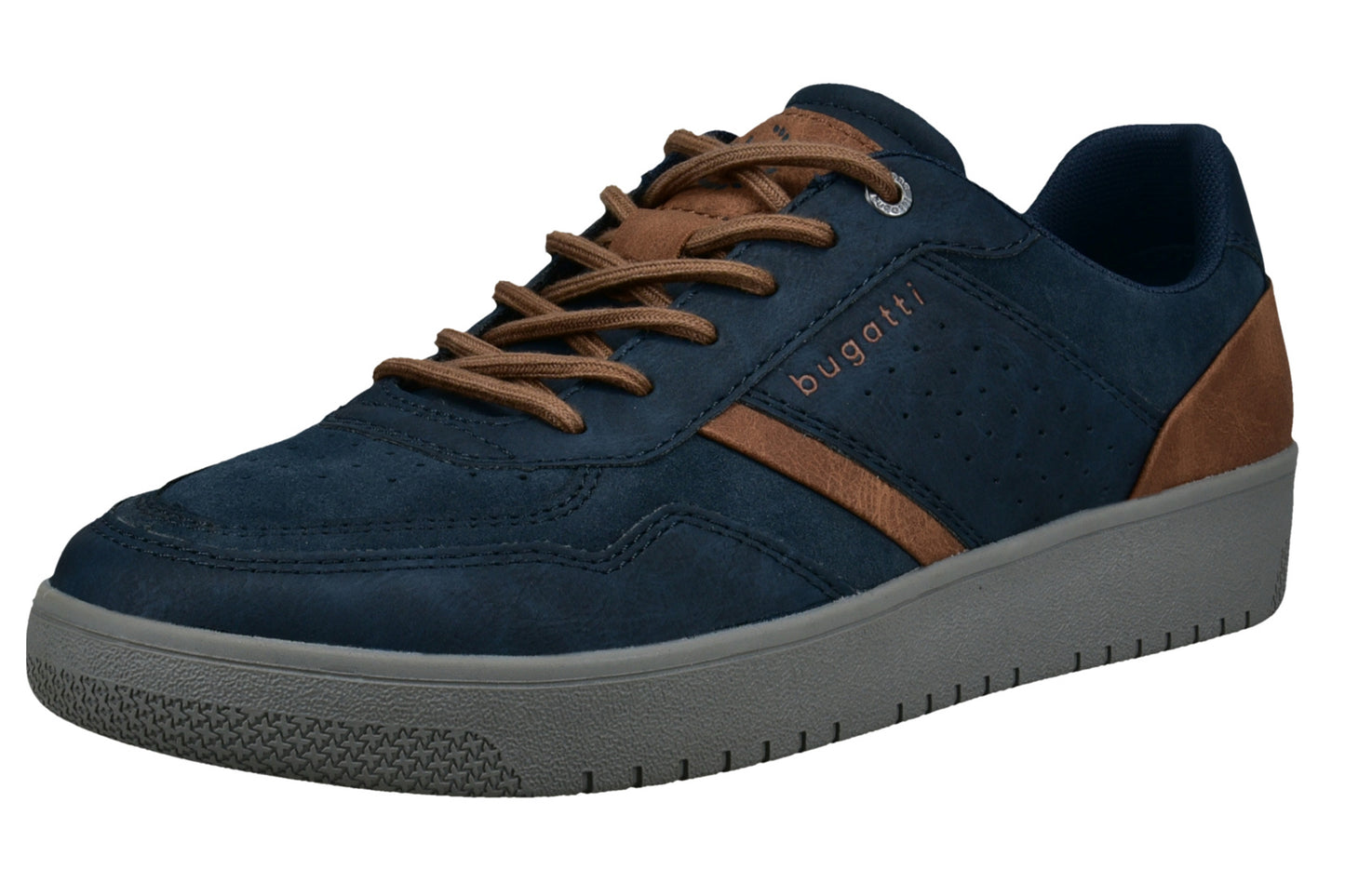 Bugatti Llopart 322AX101 5000-4100 Dark Blue Mens Shoes