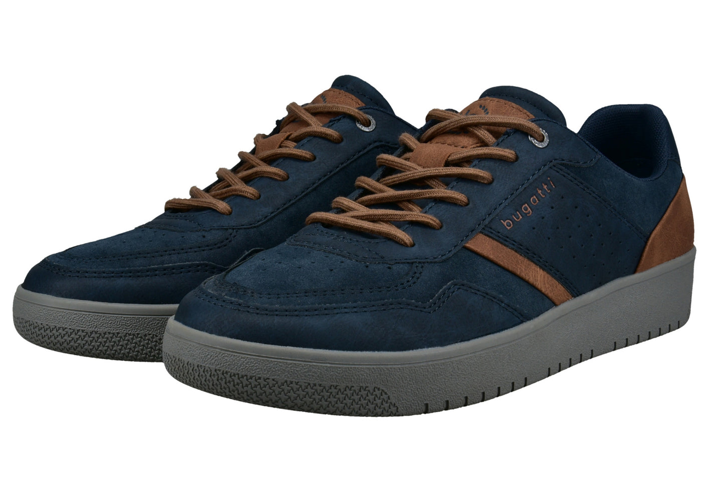 Bugatti Llopart 322AX101 5000-4100 Dark Blue Mens Shoes