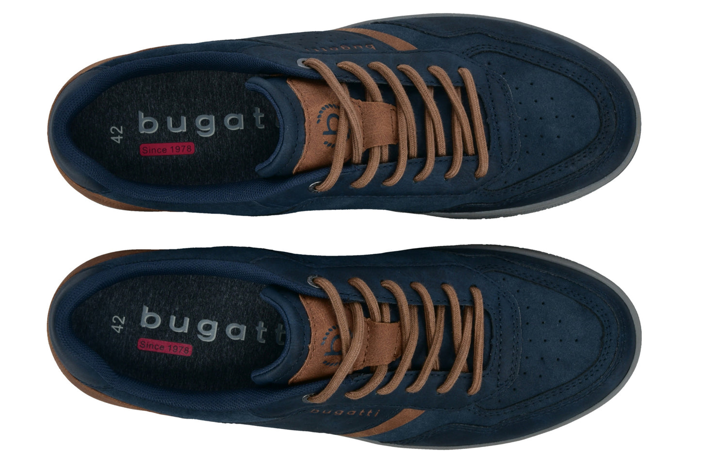 Bugatti Llopart 322AX101 5000-4100 Dark Blue Mens Shoes