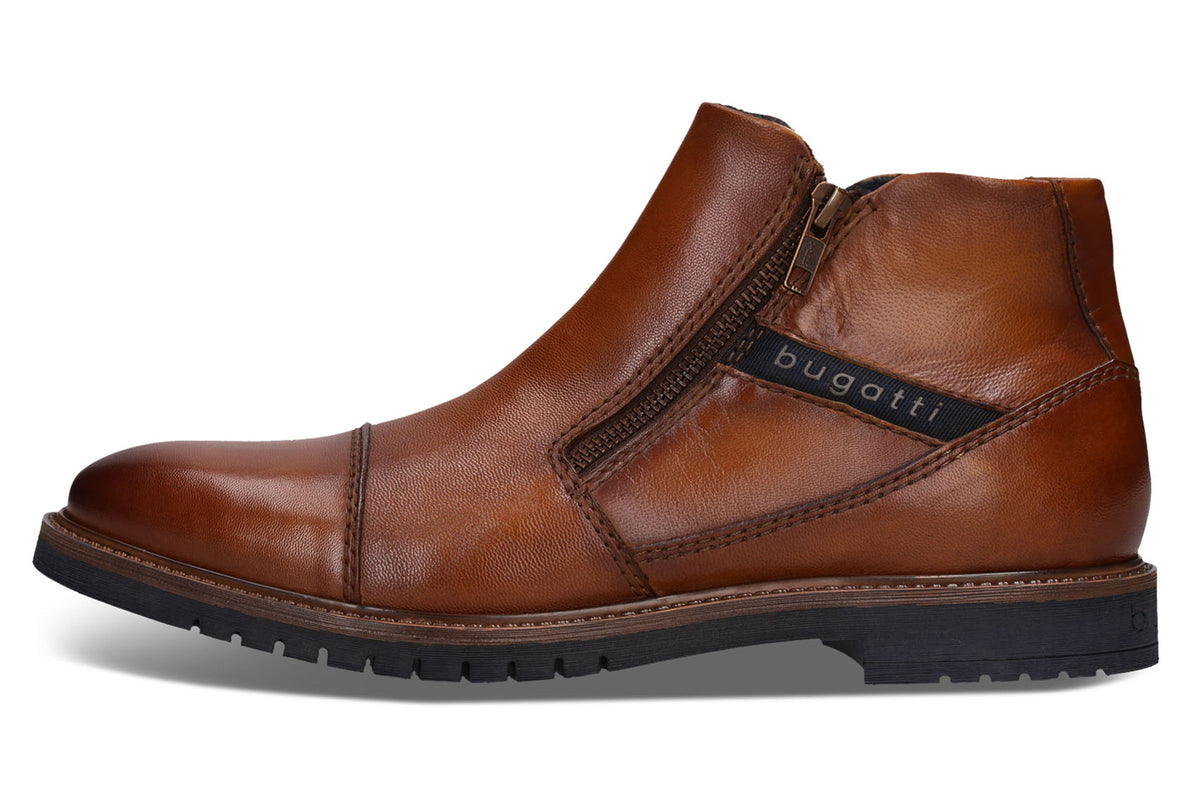 Bugatti Lowe 3318373Q 4100-6300 Cognac Mens Boots
