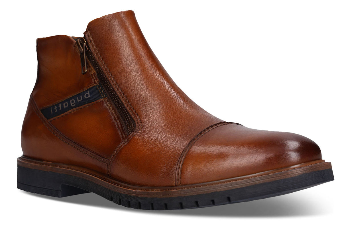 Bugatti Lowe 3318373Q 4100-6300 Cognac Mens Boots
