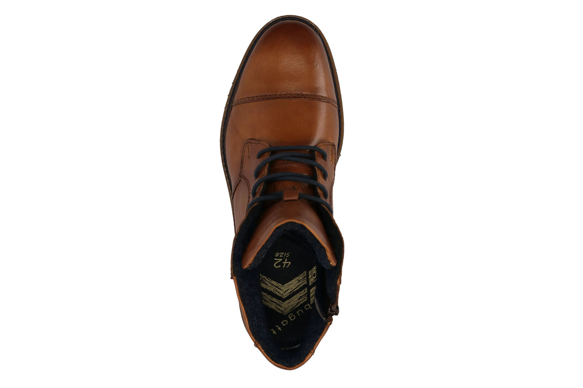 Bugatti Lowe 3318373Q 4100-6300 Cognac Mens Boots