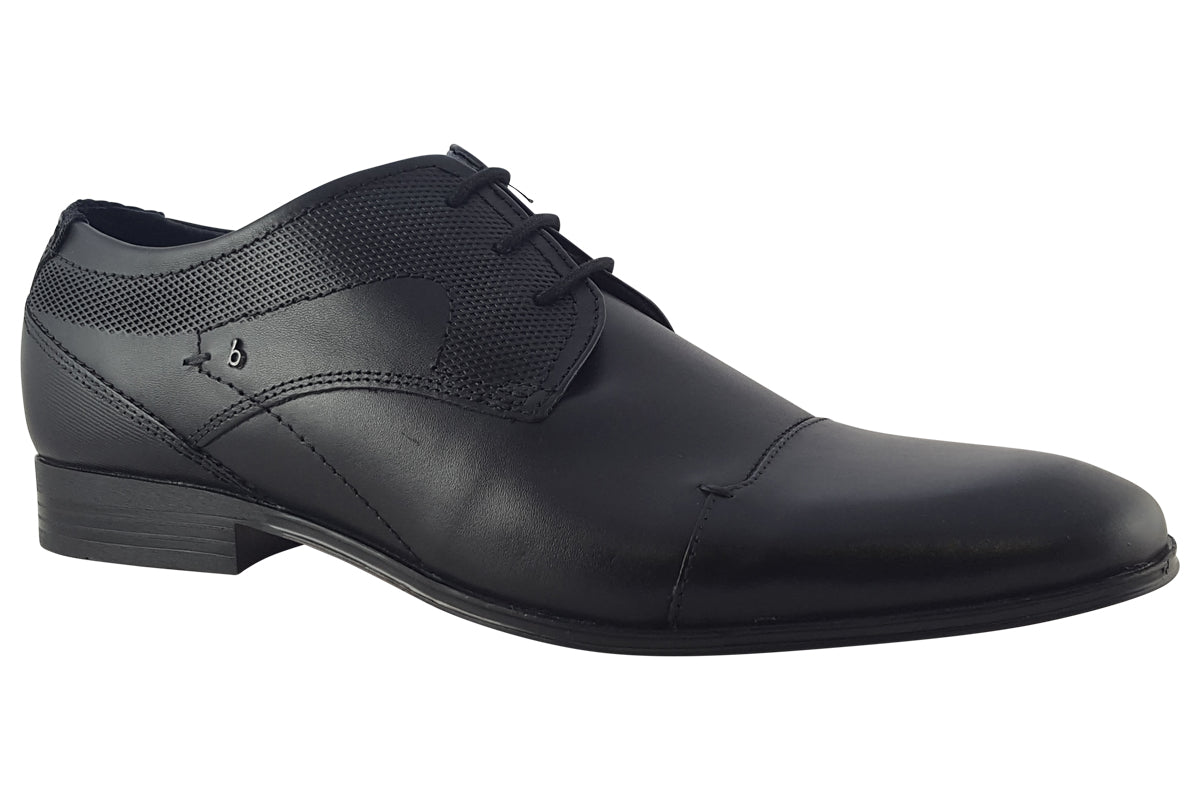 bugatti mattia ii black mens shoes right