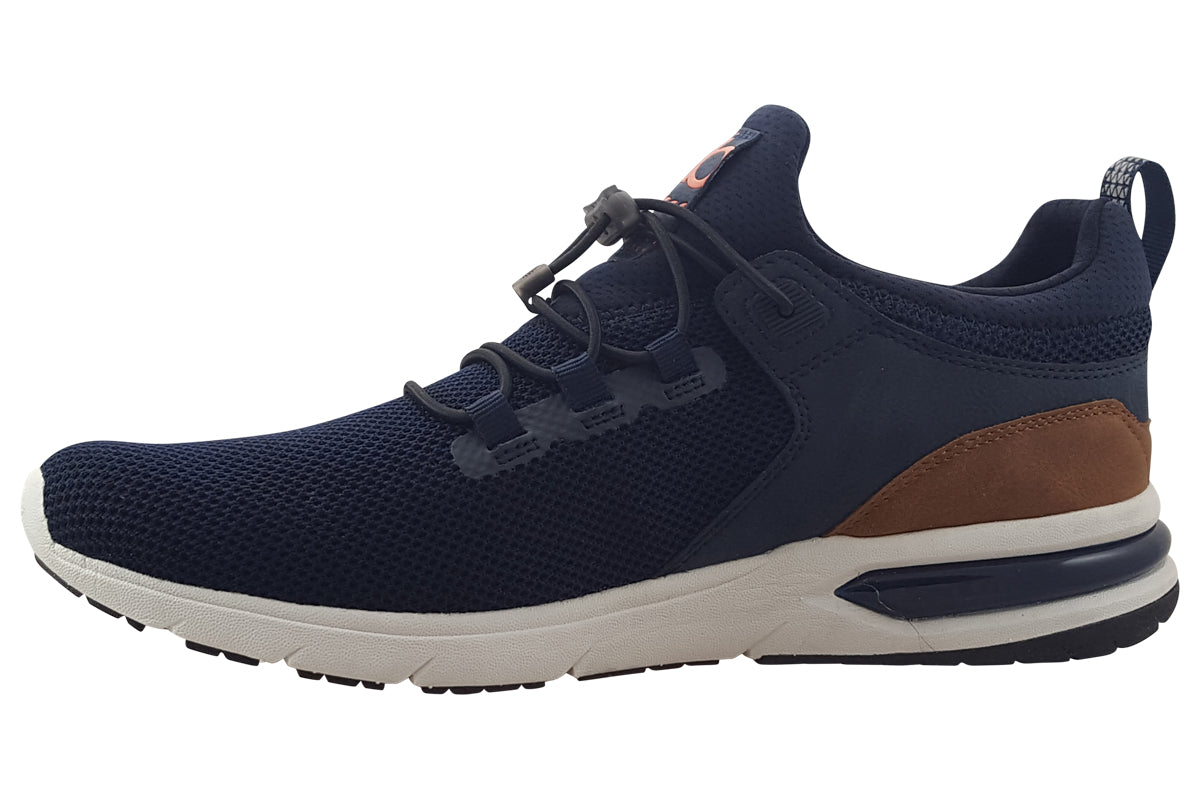 bugatti numbis 342 65860 navy mens shoes left
