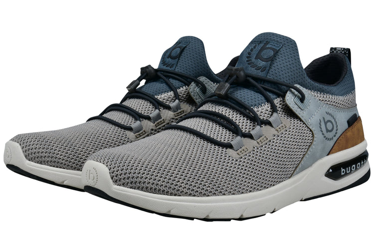 Bugatti Numbis 34265860 6969-5211 Beige/Dark Grey Mens Trainers