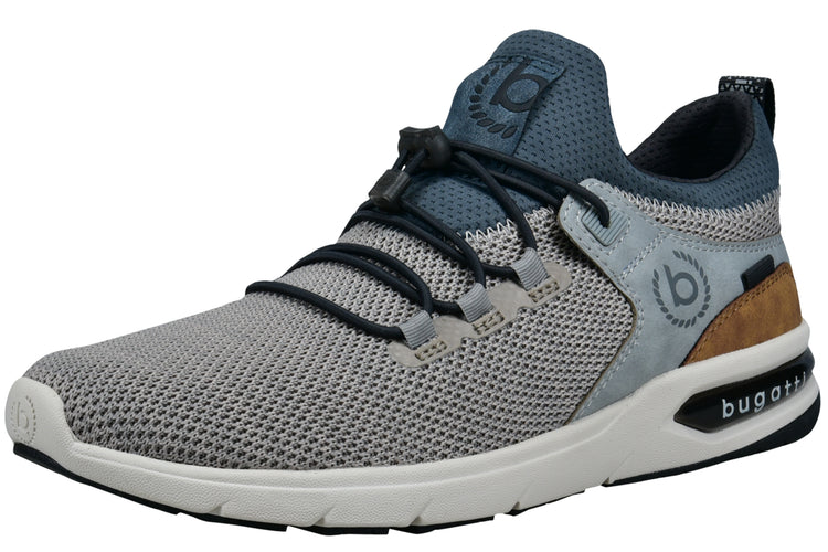 Bugatti Numbis 34265860 6969-5211 Beige/Dark Grey Mens Trainers