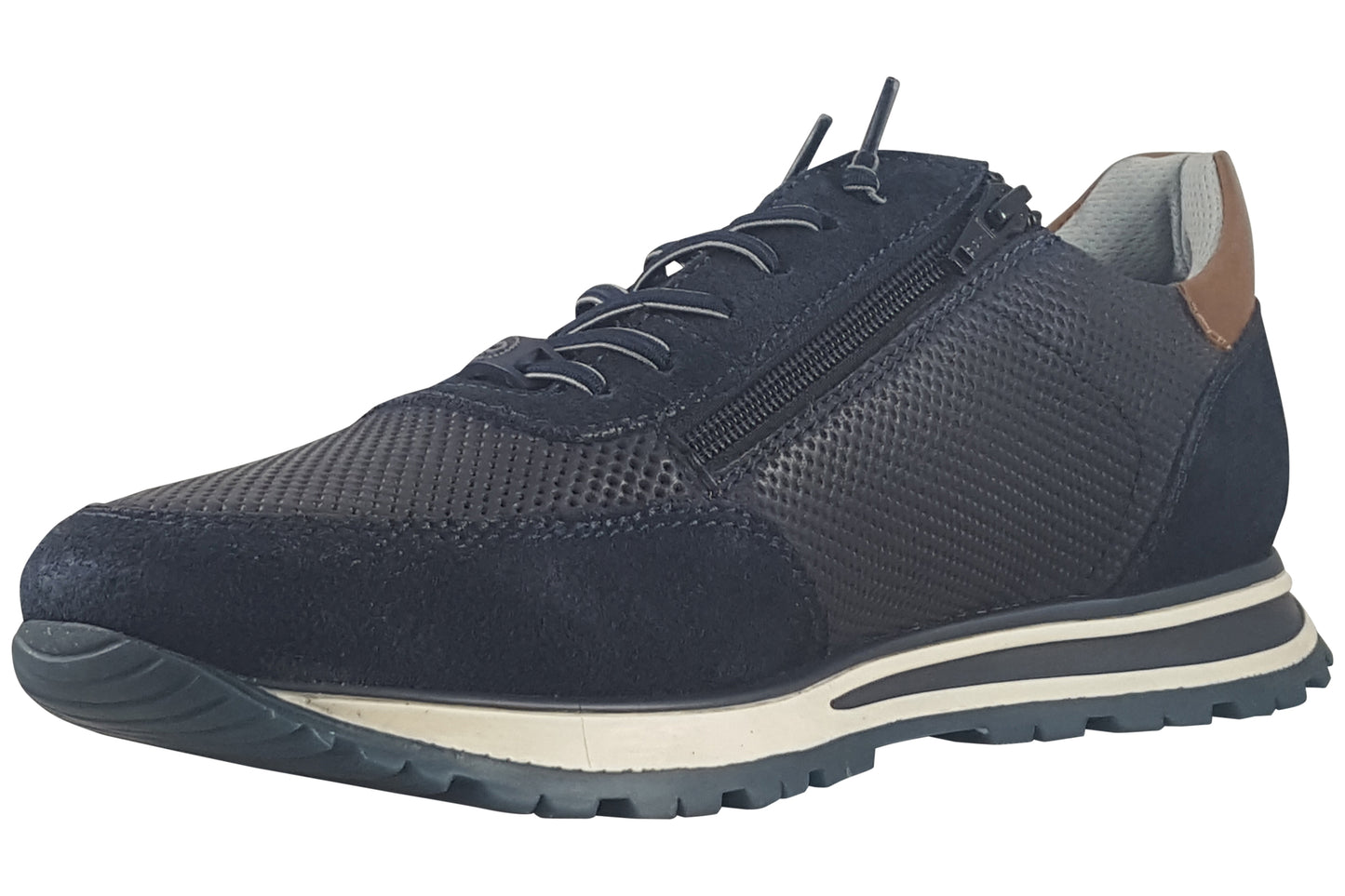 bugatti philip navy mens shoes left