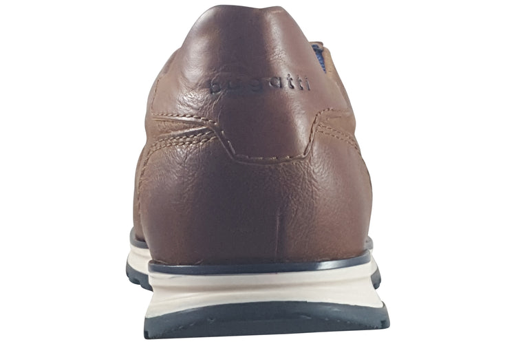 Bugatti Rino 335A021S Cognac Mens Trainers