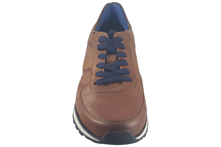 Bugatti Rino 335A021S Cognac Mens Trainers