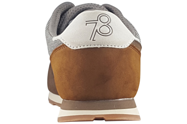 Bugatti Sacramento 321ASH01 Brown Mens Trainers