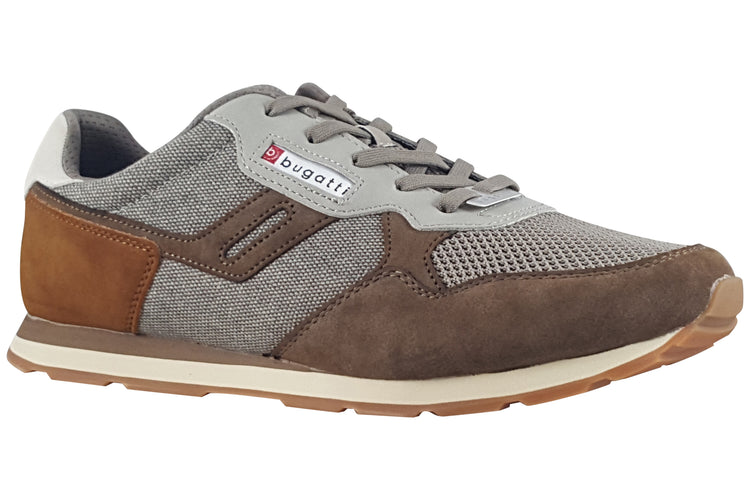 Bugatti Sacramento 321ASH01 Brown Mens Trainers