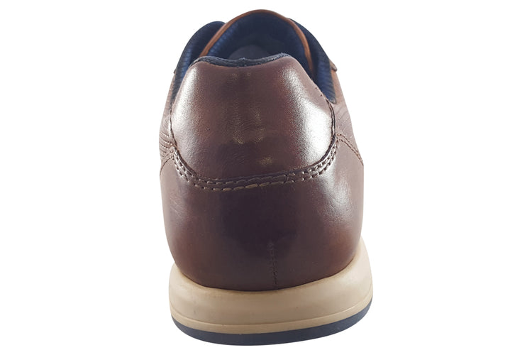 Bugatti Thorello 311A9Q05 Cognac Mens Trainers