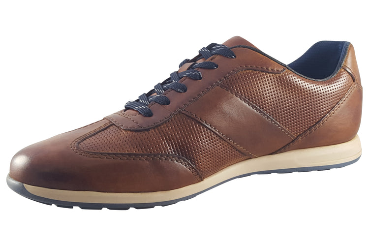 Bugatti Thorello 311A9Q05 Cognac Mens Trainers
