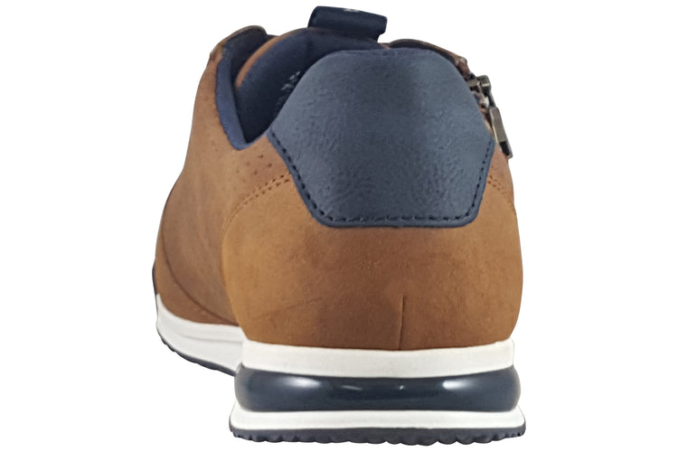 Bugatti Trevor 321A3811 Cognac Mens Trainers