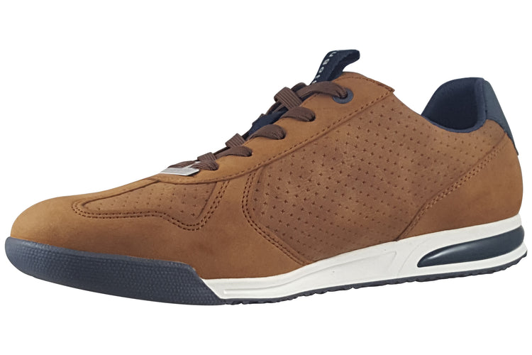 Bugatti Trevor 321A3811 Cognac Mens Trainers