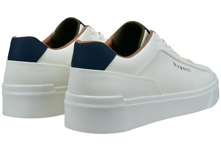 Bugatti Ultan 325AMU01 5000-2100 Off White Mens Trainers