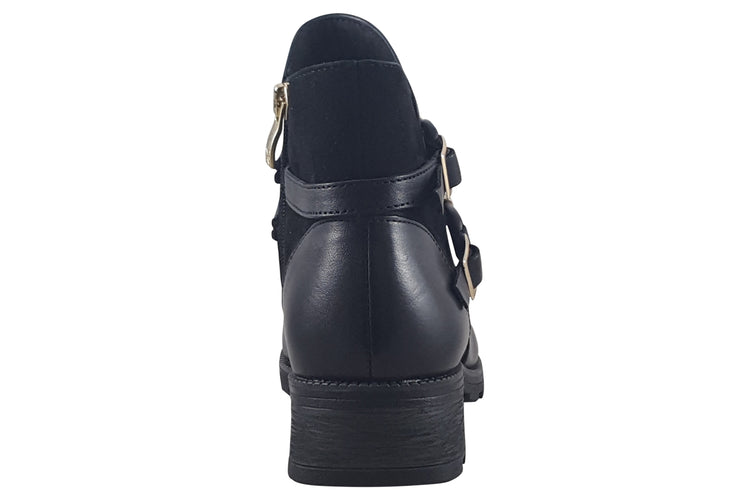 Caprice Erica 25419-43 Black Womens Boots
