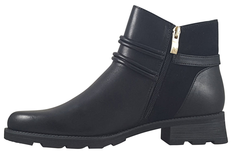 Caprice Erica 25419-43 Black Womens Boots