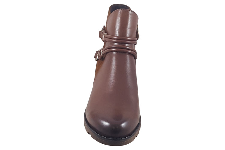 Caprice Erica 25419-43 Cognac Womens Boots