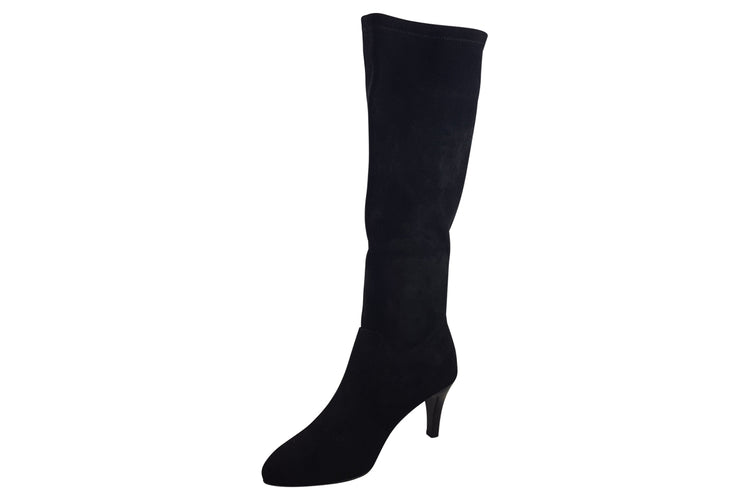 Caprice Kiera 25524-41 Black Stretch Womens Boots