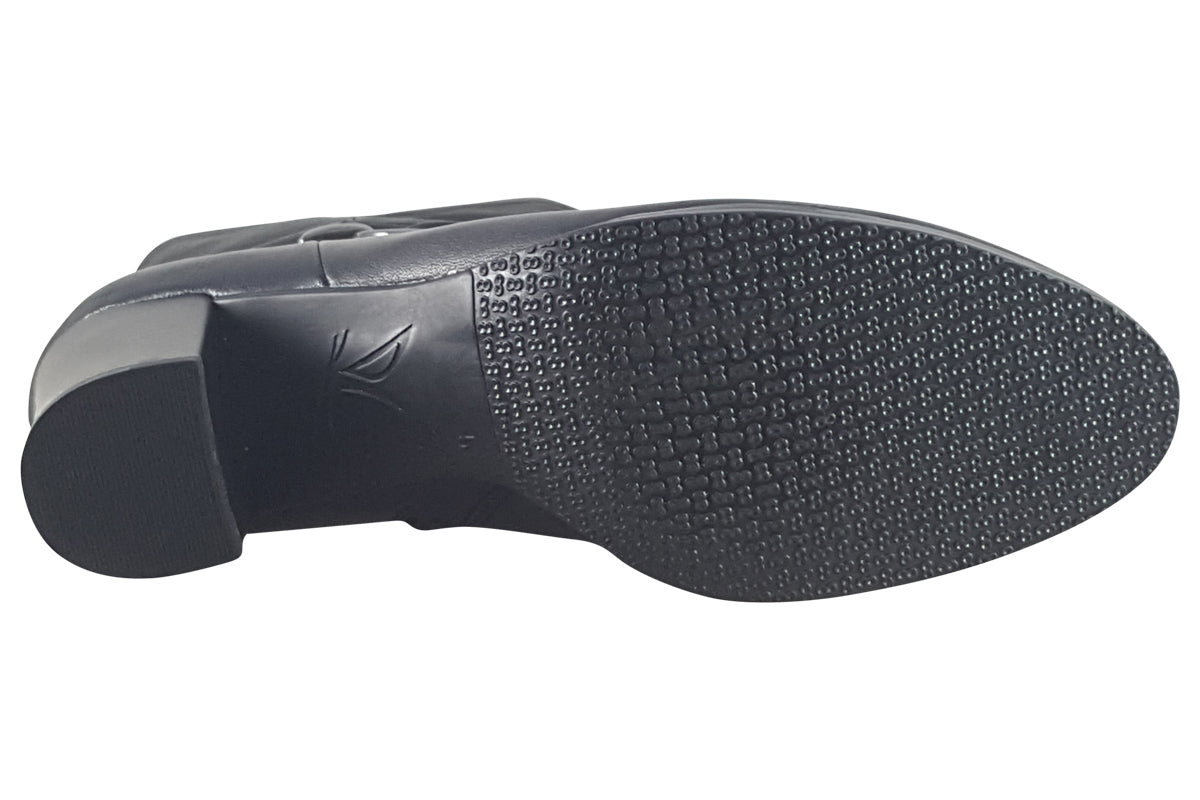 caprice-laverne-black-leather-womens-sole