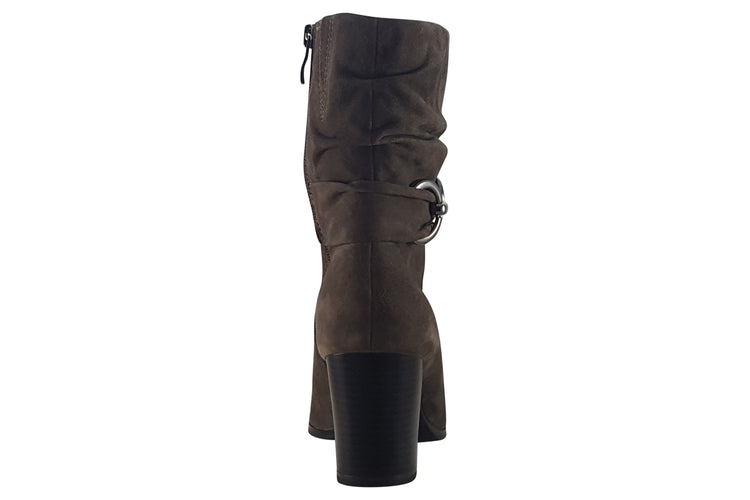 Caprice Laverne 25328-41 Stone Suede Womens Boots