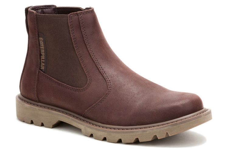 CAT Lifestyle Colorado 2.0 Chelsea Boots Dark Brown Mens Boots