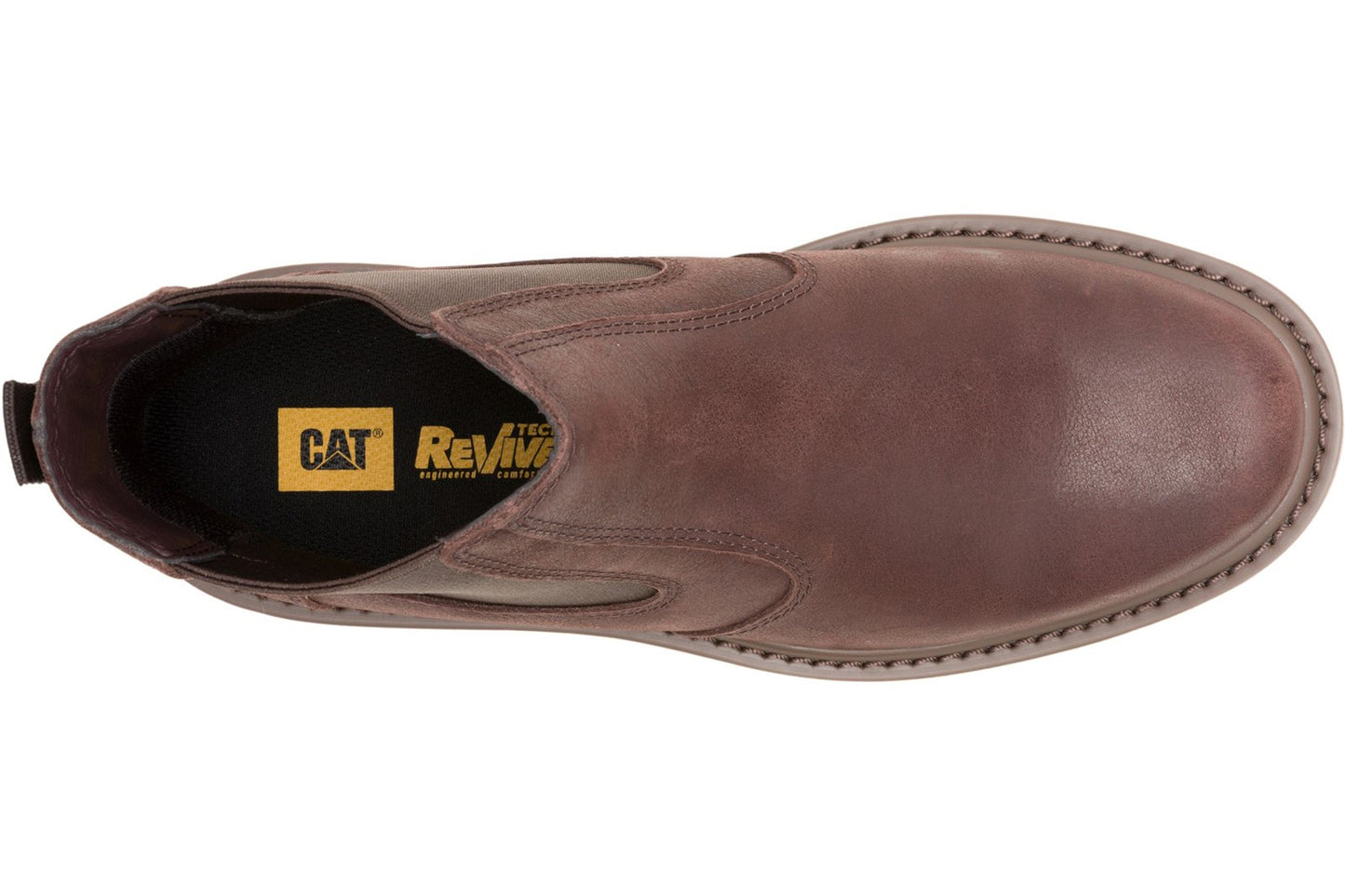 CAT Lifestyle Colorado 2.0 Chelsea Boots Dark Brown Mens Boots
