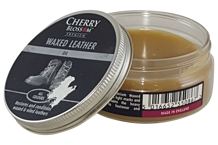 Cherry Blossom Waxed Leather Oil