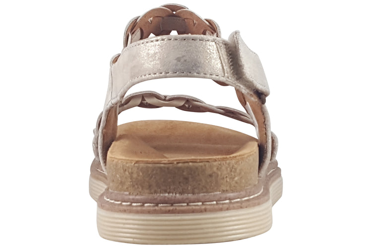 Clarks Arwell Glide Metallic Combi Womens Sandals