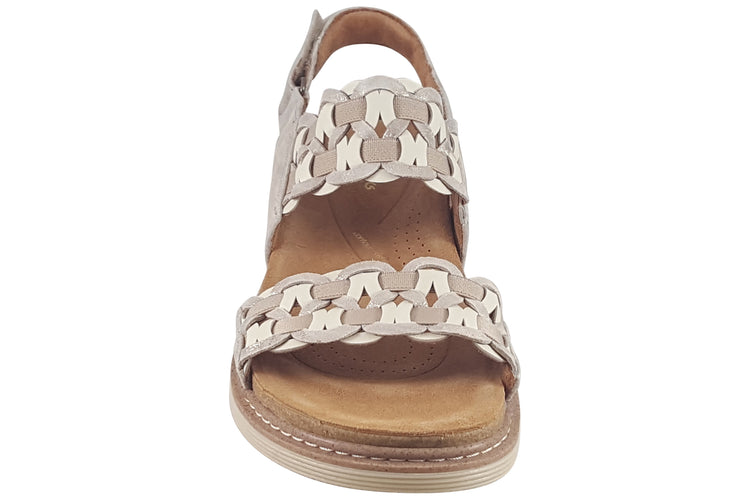 Clarks Arwell Glide Metallic Combi Womens Sandals