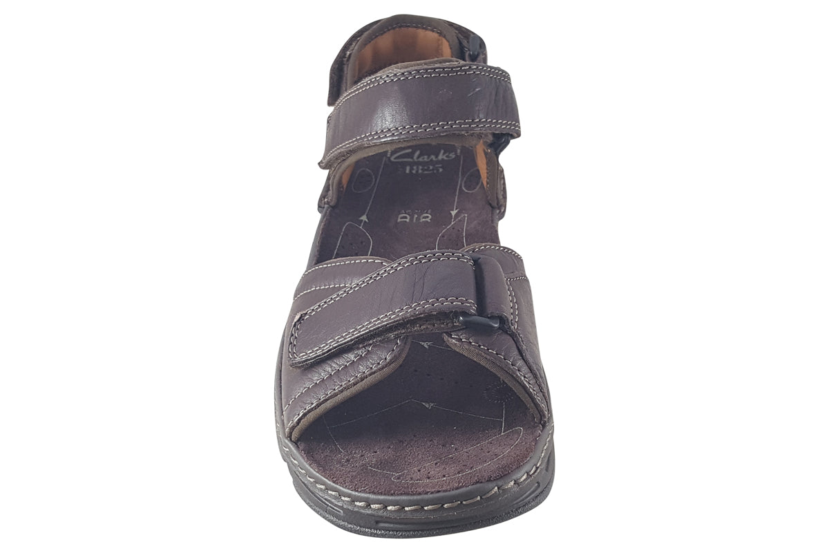 clarks-atl-part-dark-brown-leather-mens-sandals-top
