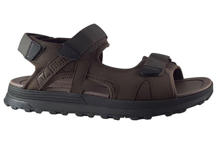 Clarks ATL Trek Sun Brown Combi Mens Sandals