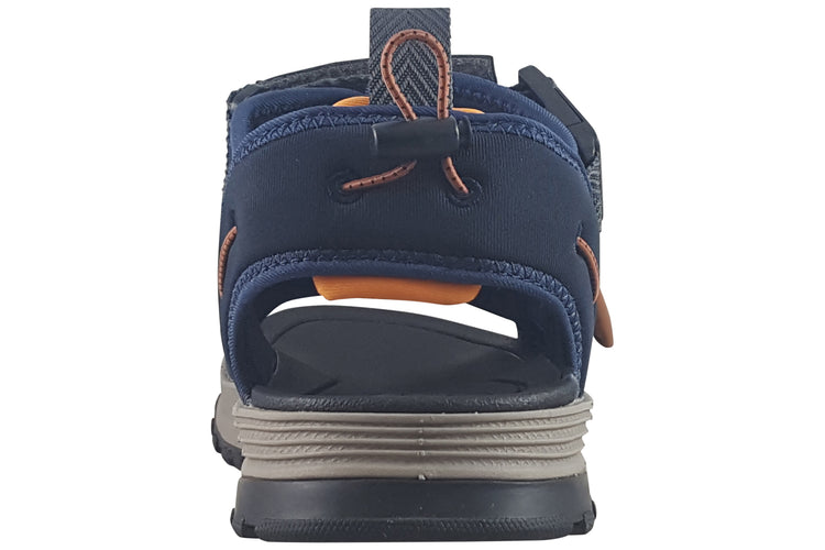 Clarks ATL Trek Tide Navy Combi Mens Sandals