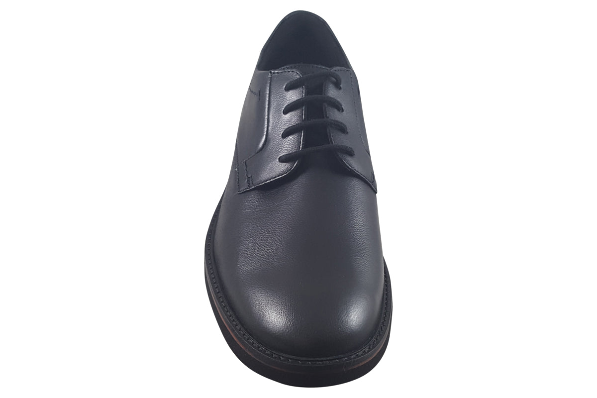 clarks atticus ltlace black mens shoes top