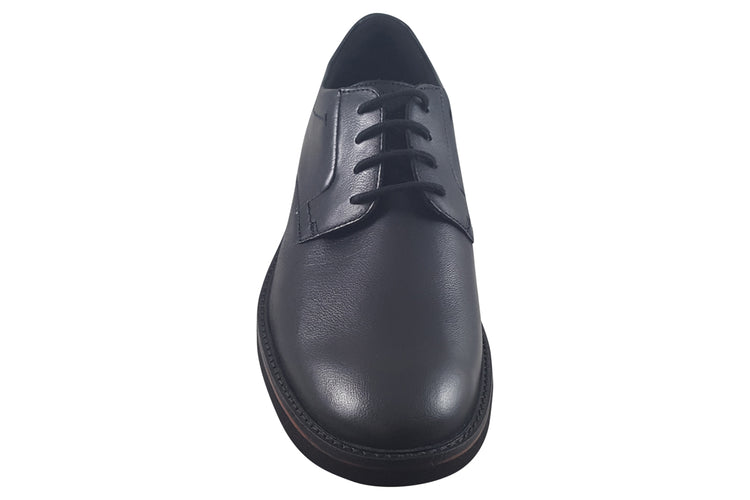 Clarks Atticus LTLace Black Mens Shoes